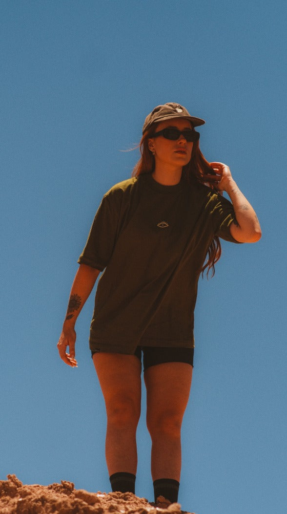 Camiseta Oversized Verde - Tríade