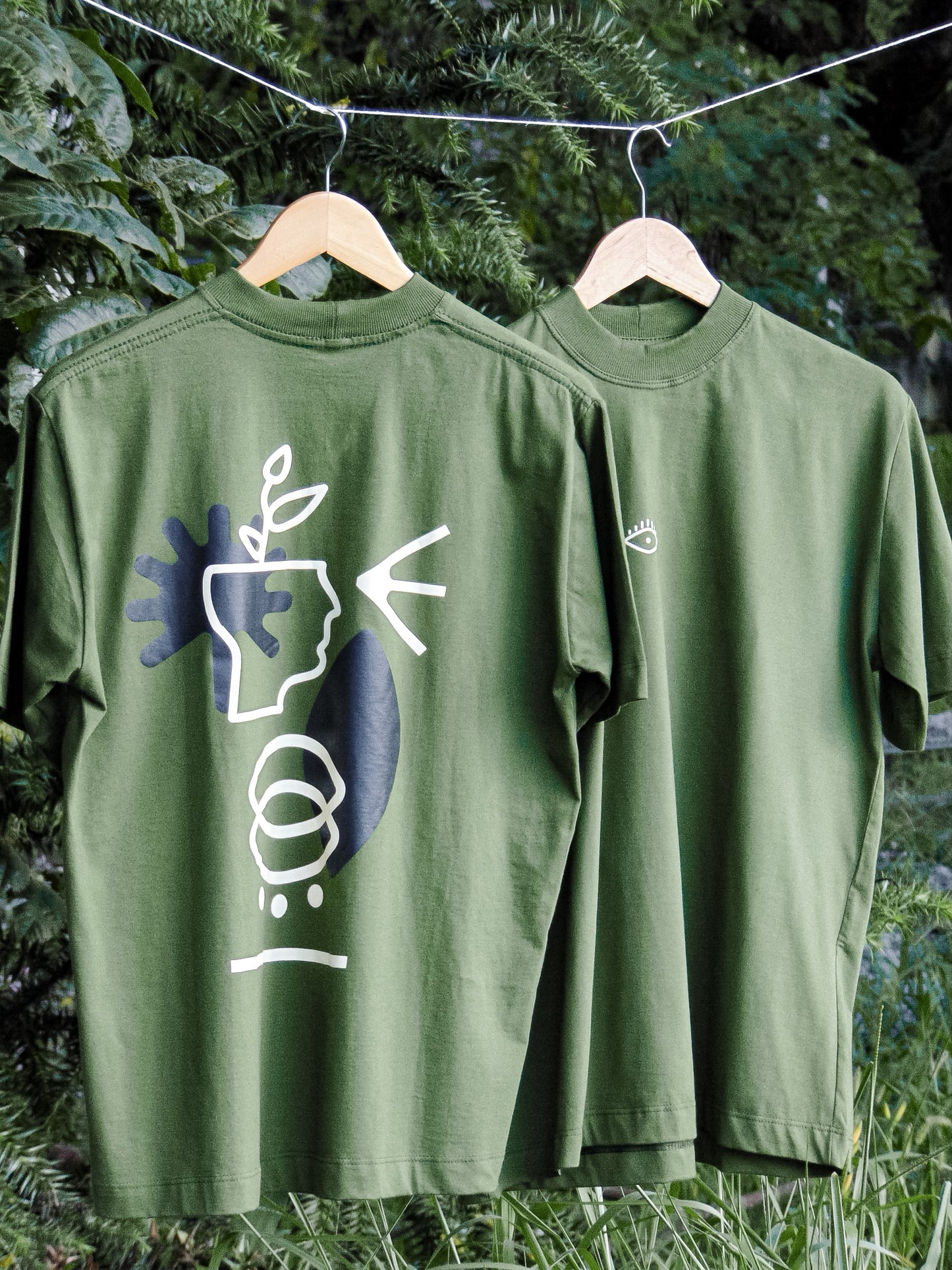 Camiseta Oversized Verde - Tríade