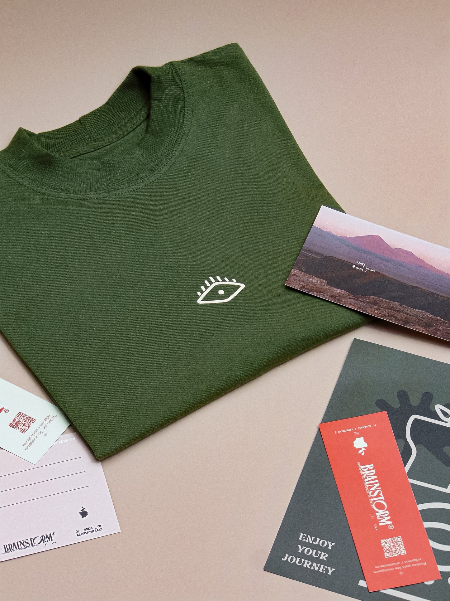 Camiseta Oversized Verde - Tríade